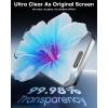 OMOTON Privacy Screen Protector for iPhone 16 Pro Max [Auto-Align Installation], Tempered Glass with 9H+ Hardness & 12FT Military Grade Shatterproof, 100% Anti-Spy, Full Coverage Protection, 2 Pack