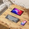 OMOTON Bluetooth Keyboard Compatible with iPad 10th Generation, iPad 10.2 (9th/8th/7th), iPad Pro 13/12.9/11 inch, iPad Air/Mini and More iOS Devices, Orange & Gray & Deep Gray
