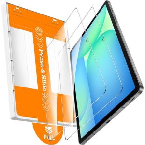 OMOTON Screen Protector for Samsung Galaxy Tab S10 Lite/S10 FE/S9 FE 5G 10.9 inch & Galaxy Tab S11/S9 11 inch, TOP 9H+ Tempered Glass with Easy Installation Tray, Case & S Pencil Compatible, Bubble-Free & Scratch-Resistant
