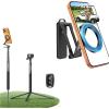 OMOTON Magnetic Golf Cart Phone Mount and Golf Tripod & Monopod