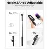 OMOTON Phone Tripod Compatible with MagSafe, 64″ Extendable Bigger Magnetic Selfie Stick Tripod with Remote, Fit for iPhone 15 14 13 12 Series, Magsafe Cases and Other Phones with Metal Ring