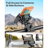 OMOTON BK01 Bike Phone Holder Anti-Vibration for Electric Scooter/E-Bike/Stroller, CA04 Height-Adjustable Phone Stand for Desk