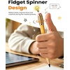 OMOTON Paper Screen Protector for iPad Pro 11 inch M4 M5 Bundle with Fidget Spinner Stylus Pen, Matte Tempered Glass witlass with Installation Tray,Pencil Shaped with Tilt Sensitivity & Palm Rejection