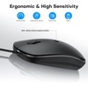 OMOTON Wired Keyboard and Mouse for Mac + Foldable Keyboard and Mouse Combo for 3-Device