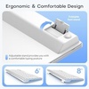 OMOTON Wireless Keyboard for Mac (Rechargeable ＆ Compact) + Wired Keyboard and Mouse for Mac (with Numeric Pad)