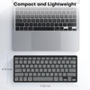 OMOTON Wireless Keyboard for Mac, Ultra-Slim Bluetooth Keyboard with Stable Connection, Compatible with iMac, iMac Pro, MacBook Pro/Air, Mac mini Laptop, Graphite Black & Gray(Graphite Black & Gray)