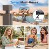 OMOTON TP06-E [3-Adjust] Sturdy Magnetic Phone Tripod for iPhone 17/16 Pro Max, Aluminium Phone Stand for MagSafe with Hook 1/4″ Screw& Arca, Travel Essentials Gift for Vlog, Creators, Live, Women Men