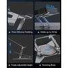 OMOTON Heavy Duty Laptop Stand, 33 lbs Gaming Laptop Riser, 360° Rotating | Aluminum Alloy, 11-17″ Gaming Laptop, Height Adjustable, 360° Rotating, Thick Dual Arms, Anti-Slip, Ergonomic, Sturdy