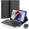 OMOTON Case Keyboard Mouse for Samsung Galaxy Tab A11 Plus/A9 Plus 11 in | Backlit Mouse, Portable Magnetic Detachable Keyboard for Study Office, S Pen Holder, 3 Adjustable Angles