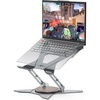 OMOTON Heavy Duty Laptop Stand, 33 lbs Gaming Laptop Riser, 360° Rotating | Aluminum Alloy, 11-17″ Gaming Laptop, Height Adjustable, 360° Rotating, Thick Dual Arms, Anti-Slip, Ergonomic, Sturdy
