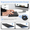 OMOTON Rechargeable Keyboard for Mac, Bluetooth Only, No Numpad, Space Grey | Ergonomic 8° tilt, 14 Hotkeys, Compact, Perfect for Travel & Home Office, Wireless Keyboard for MacBook Pro/Air iMac Mac mini(Ink Black)