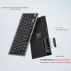 OMOTON Ultra-Slim Wireless Keyboard for Mac (MacOS 10.10+), Compact Size | Stable Bluetooth Connection, Ergonomic Tilt Angel, Auto Sleep Energy Saving & Portable for Business Trip, Black(Black Grey)