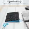 OMOTON Ultra-Slim Wireless Keyboard for Mac (MacOS 10.10+), Compact Size | Stable Bluetooth Connection, Ergonomic Tilt Angel, Auto Sleep Energy Saving & Portable for Business Trip, Black(Black)