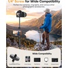 OMOTON 65″ Tablet Floor Stand Tripod for iPad with Remote, 360°Phone Holder