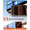 OMOTON for 18 Pro Max Privacy Screen Protector, 2 Pack