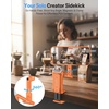 OMOTON TP02-Pro-CK Magnetic Phone Holder Kit with Fill Light & 2 Remotes(2-Orange)