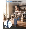 OMOTON TP02-Pro-CK Magnetic Phone Holder Kit with Fill Light & 2 Remotes(4-Blue)