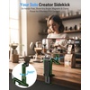 OMOTON TP02-Pro-CK Magnetic Phone Holder Kit with Fill Light & 2 Remotes(5-Green)