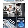 OMOTON TP02-Pro-CK Magnetic Phone Holder Kit with Fill Light & 2 Remotes(6-Silver)
