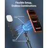 OMOTON TP02-Pro-CK Magnetic Phone Holder Kit with Fill Light & 2 Remotes(8-1-Black CK)
