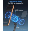 OMOTON TP02-Pro-CK Magnetic Phone Holder Kit with Fill Light & 2 Remotes(8-Black BK)