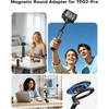 OMOTON TP02-Pro-CK Magnetic Phone Holder Kit with Fill Light & 2 Remotes(9-Black Ultra)