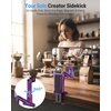 OMOTON TP02-Pro-CK Magnetic Phone Holder Kit with Fill Light & 2 Remotes(Purple)
