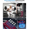 OMOTON TP02-Pro-CK Magnetic Phone Holder Kit with Fill Light & 2 Remotes(Red)
