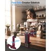 OMOTON TP02-Pro-CK Magnetic Phone Holder Kit with Fill Light & 2 Remotes(Red)