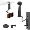 OMOTON TP02-Pro-CK Magnetic Phone Holder Kit with Fill Light & 2 Remotes(9-Black Ultra)