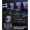 Nulaxy 1.8″ Color Screen 48W Bluetooth 5.4 Car Adapter FM Transmitter