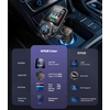 Nulaxy 1.8″ Color Screen 48W Bluetooth 5.4 Car Adapter FM Transmitter